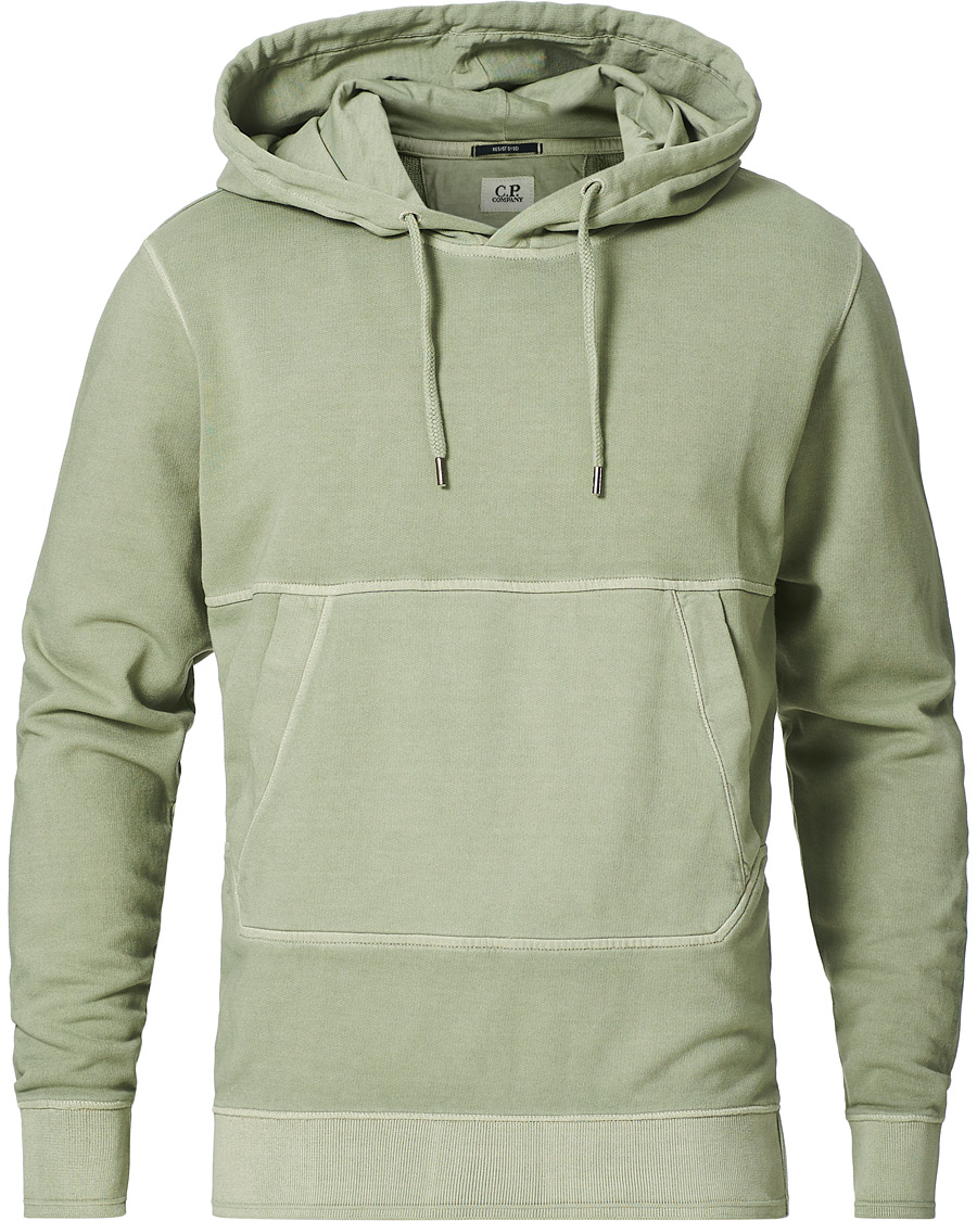 Cp company olive hoodie sale