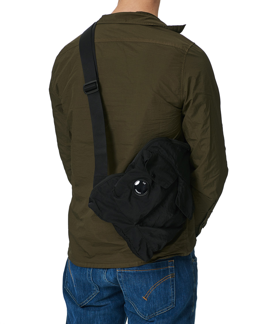 C.P. Company Nylon B Shoulder Bag Black at CareOfCarl