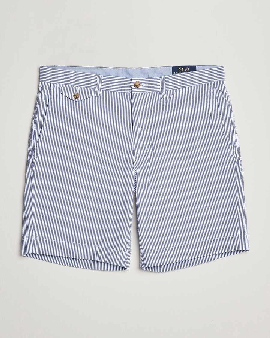 Mens seersucker shorts polo hotsell