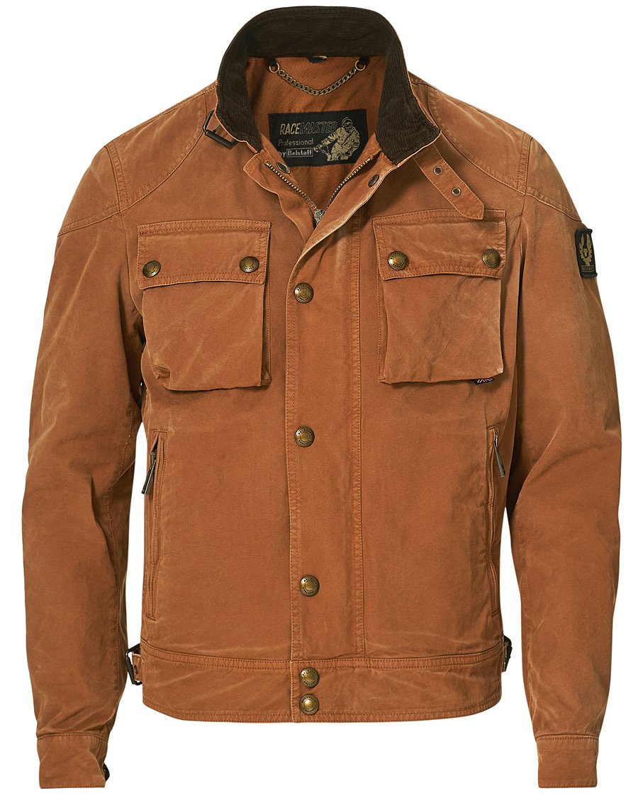 Belstaff Vintage Dye Racemaster Jacket Heritage Khaki at