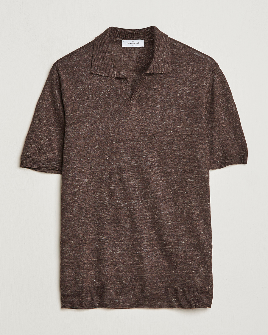 black brown polo shirts