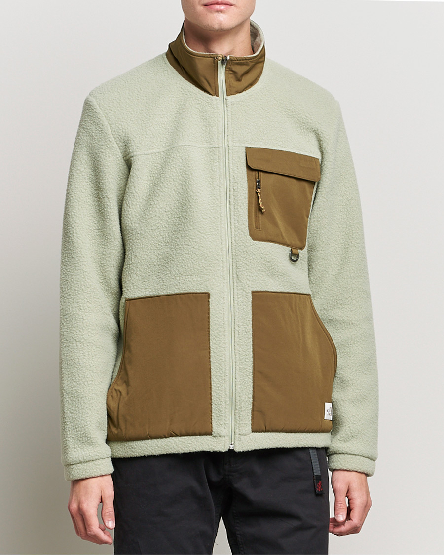 The North Face Heritage Bleaklow Fleece Tea Green at CareOfCarl.com