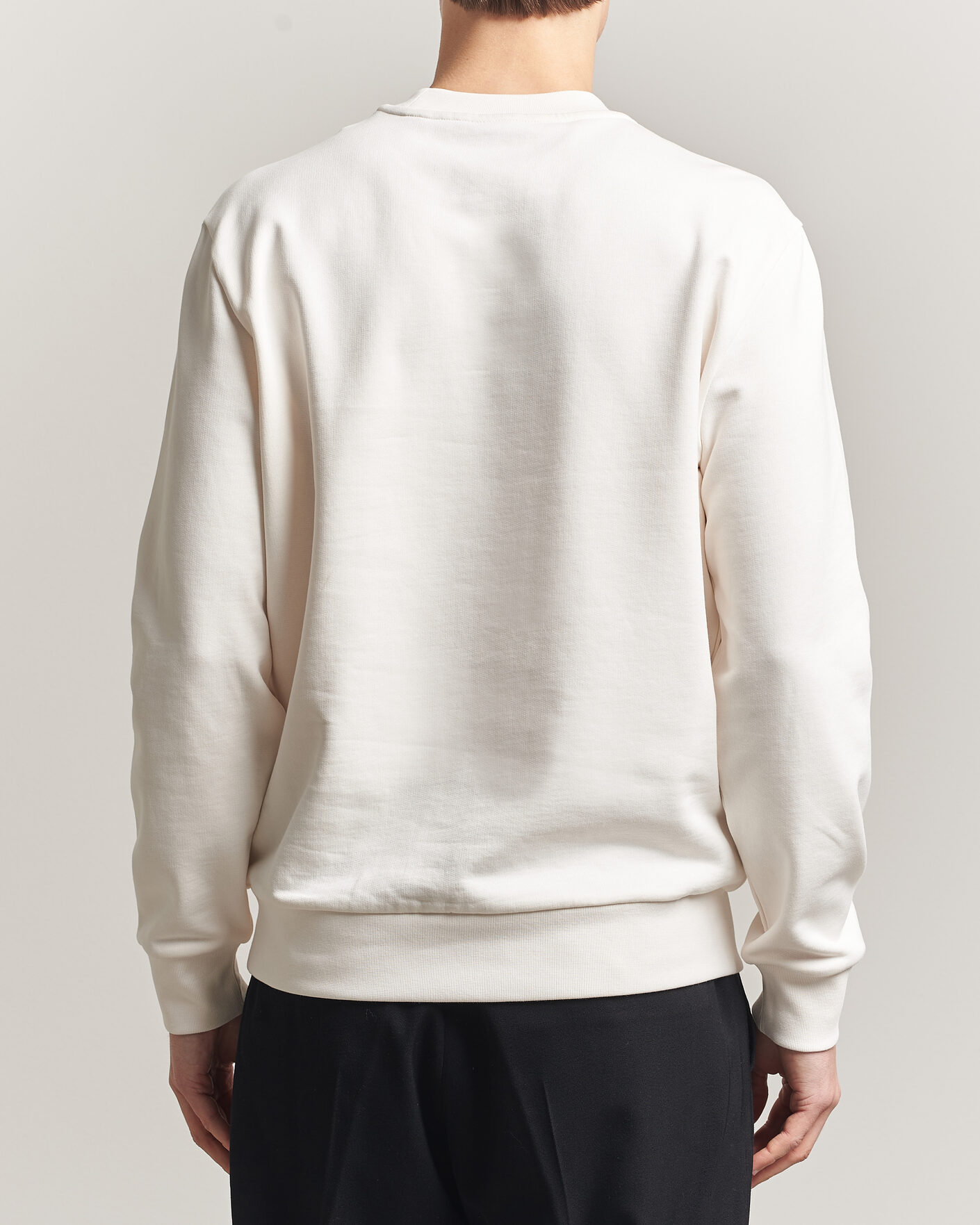 Men | Sweaters & Knitwear | Moncler | Logo Sweatshirt White