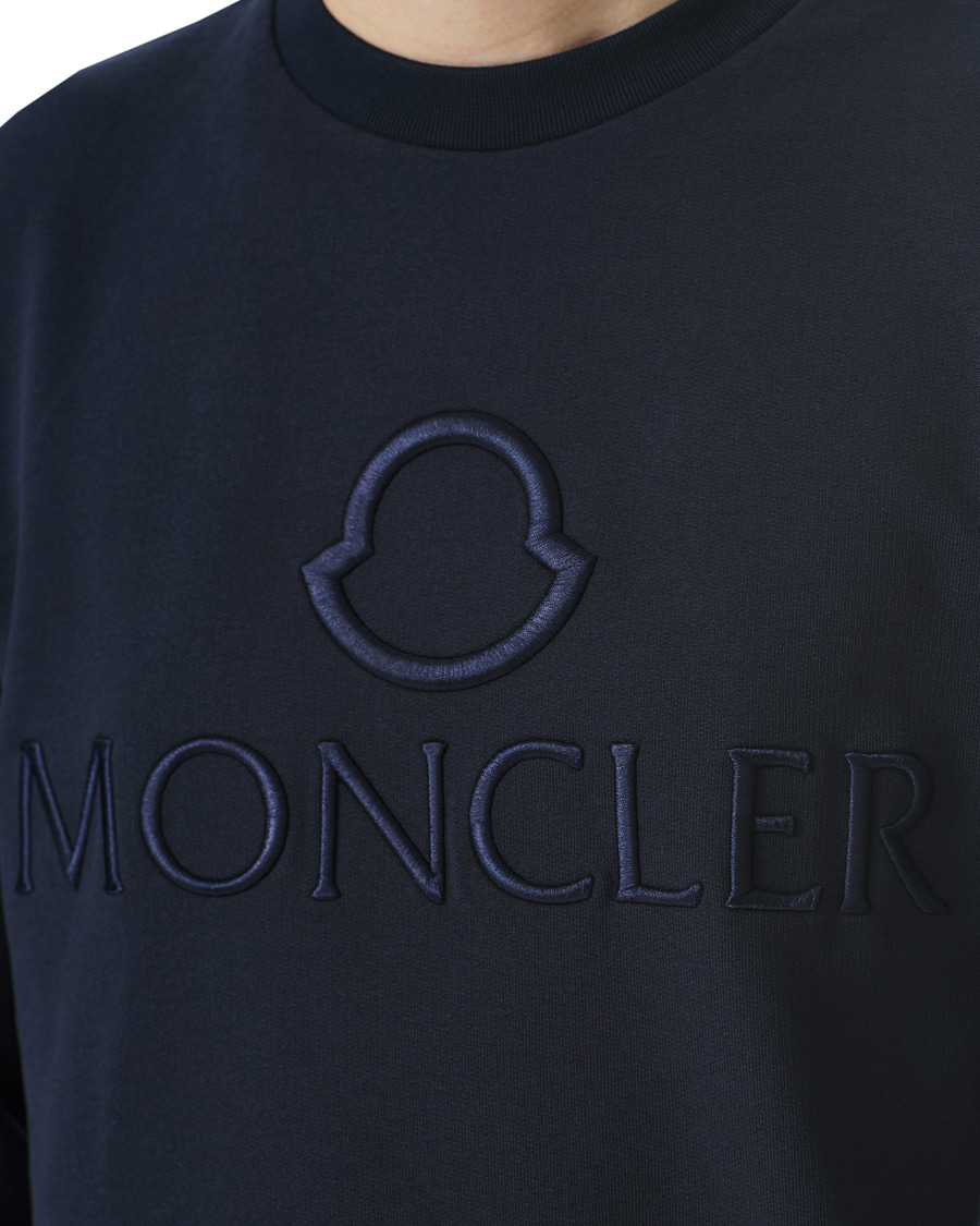 Moncler embroidered sweatshirt sale