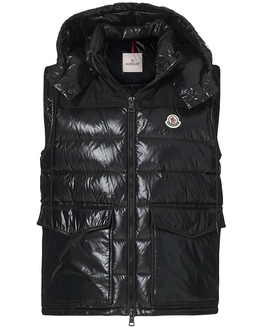 moncler vest logo