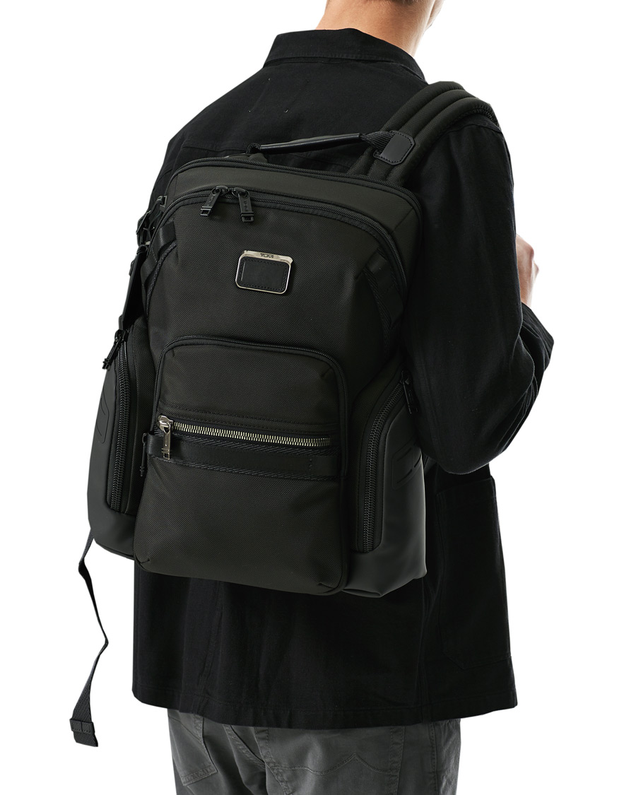 TUMI Alpha Bravo Navigation Backpack Black at CareOfCarl.com
