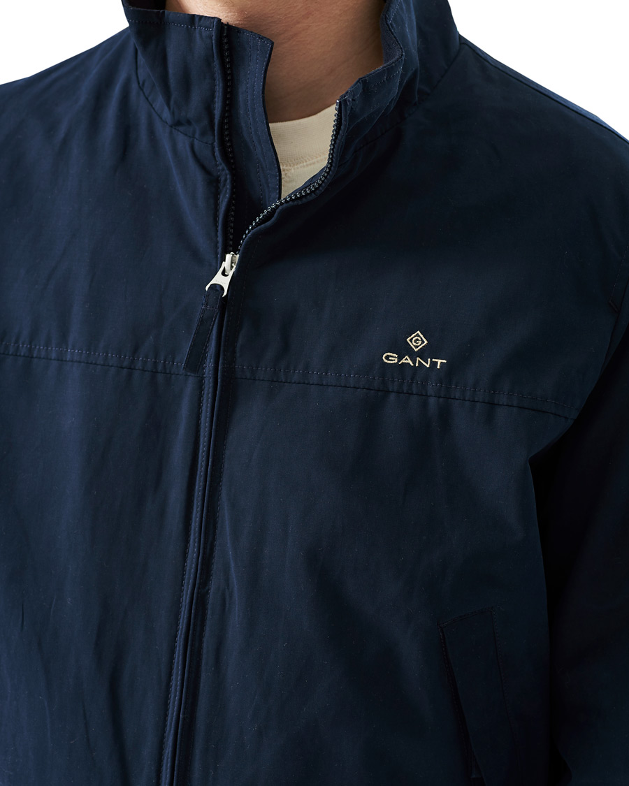 Gant mid sale length jacket navy