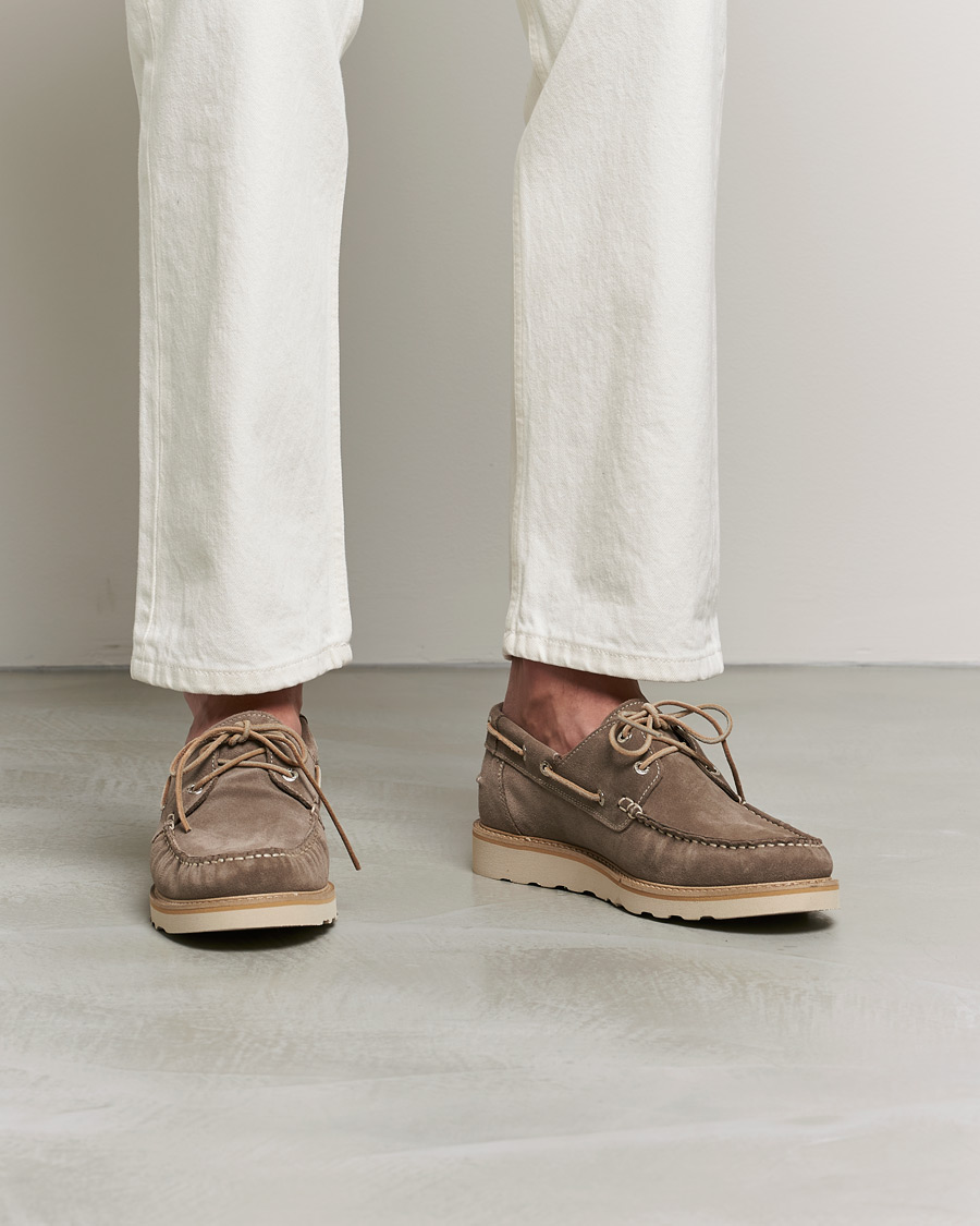 PS Paul Smith Sutton Boat Shoe Off White at CareOfCarl