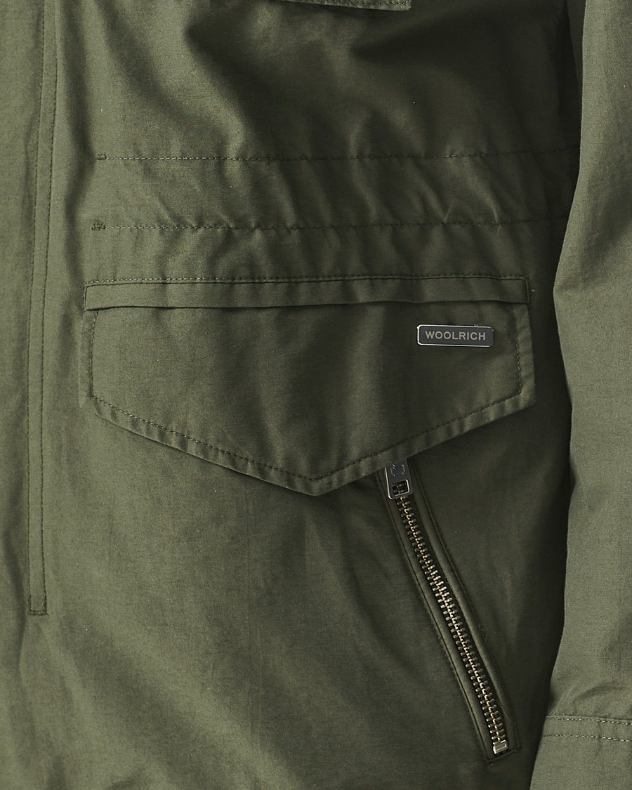 Woolrich Cruiser Eco Field Jacket Ivy Green at CareOfCarl.com