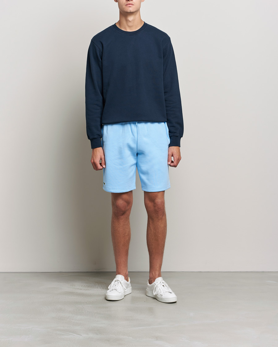 lacoste fleece shorts mens