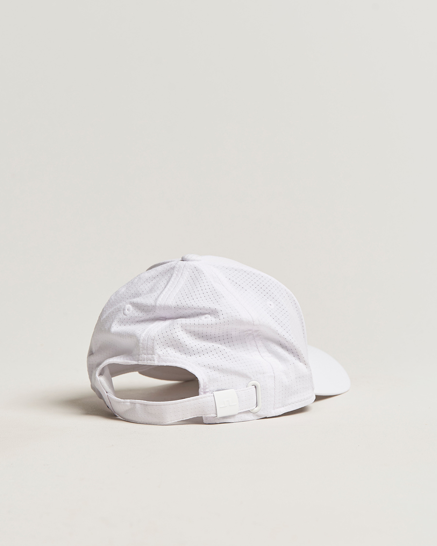 J.Lindeberg Caden Golf Cap White at CareOfCarl.com