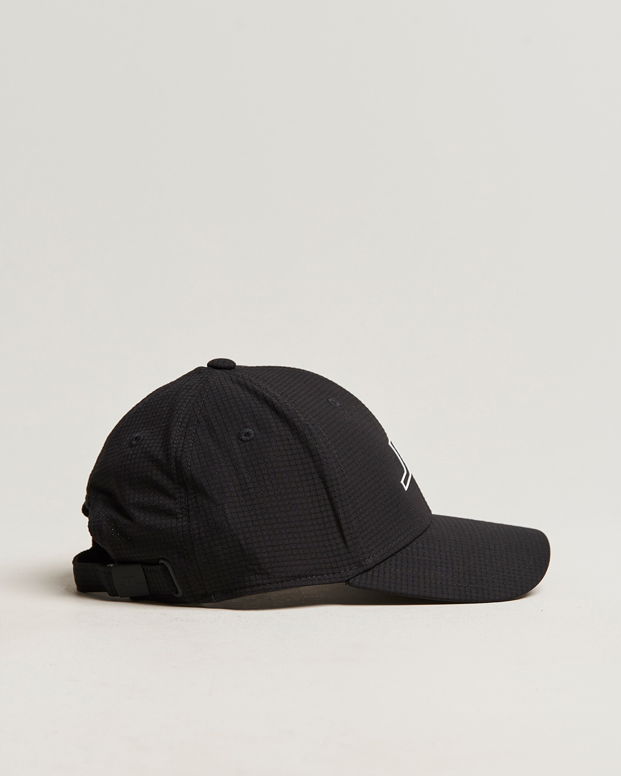 J.Lindeberg Caden Golf Cap Black at CareOfCarl.com