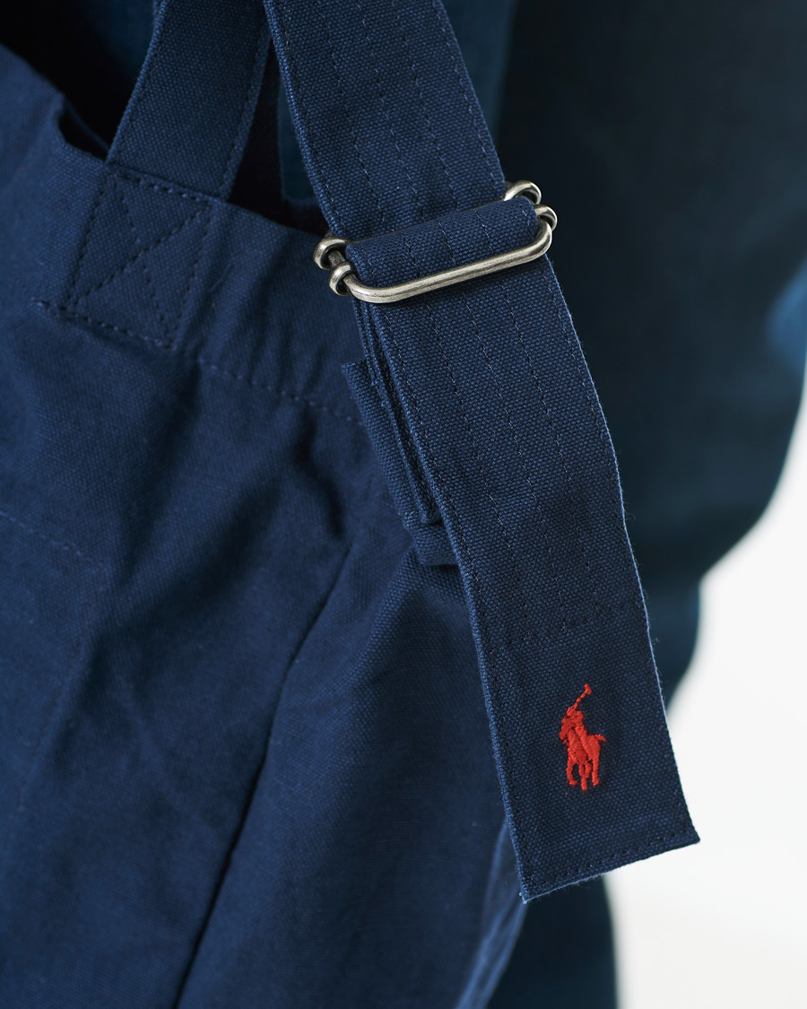 Polo Ralph Lauren Canvas Tote Bag Newport Navy at CareOfCarl