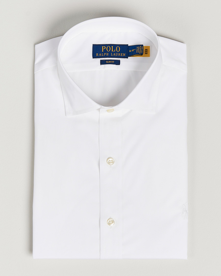 Ralph lauren mens white button store down shirt