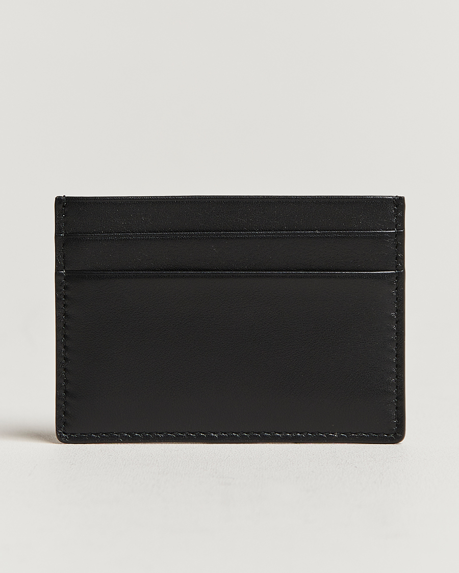 Common Projects Nappa Card Holder Black at CareOfCarl.com