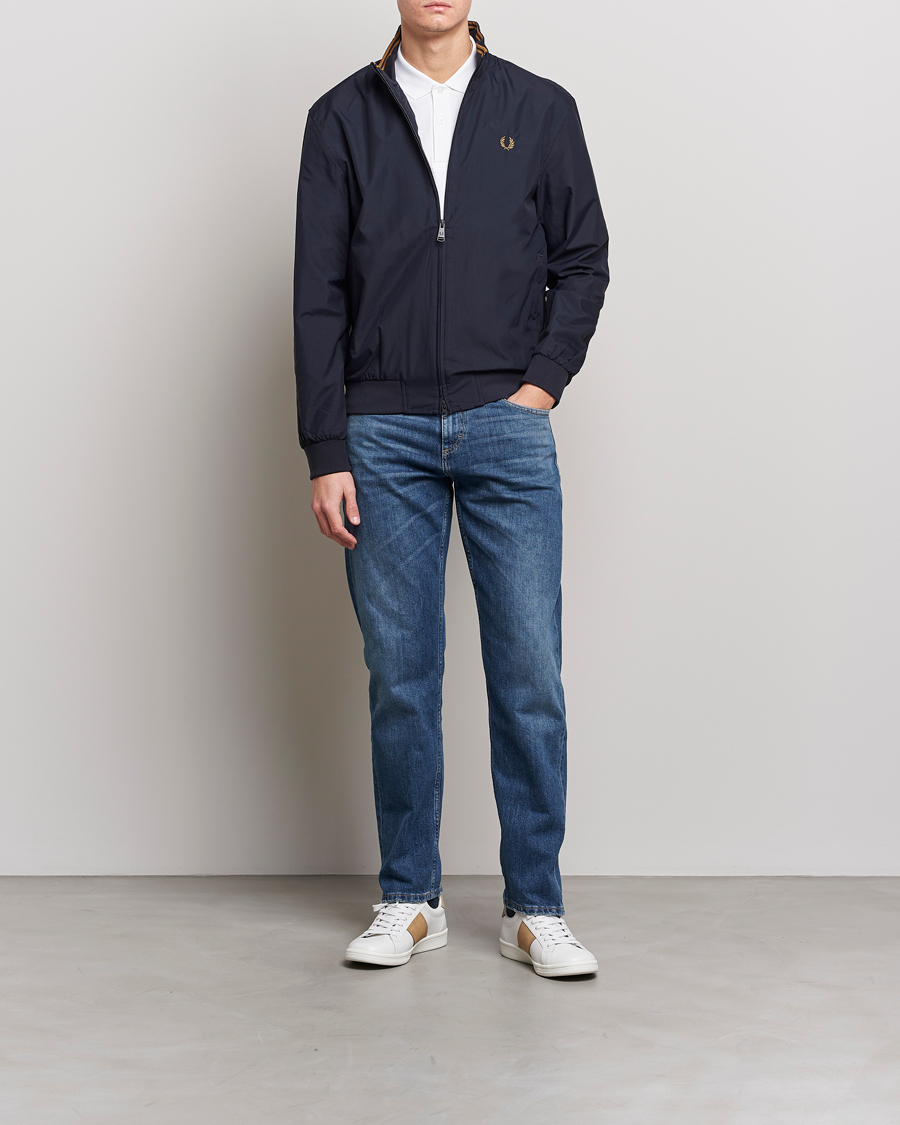 Fred perry shop brentham jacket blue