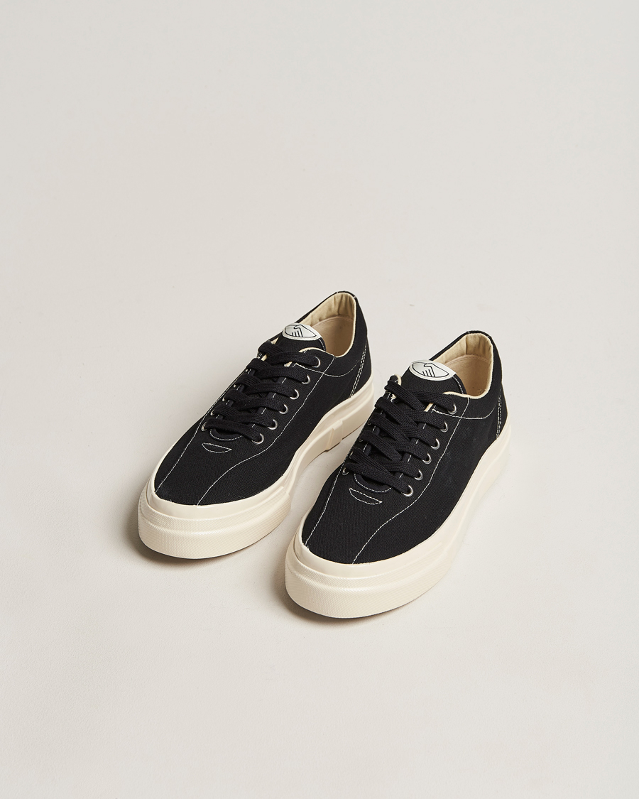 Stepney Workers Club Dellow Canvas Sneaker Black at CareOfCarl