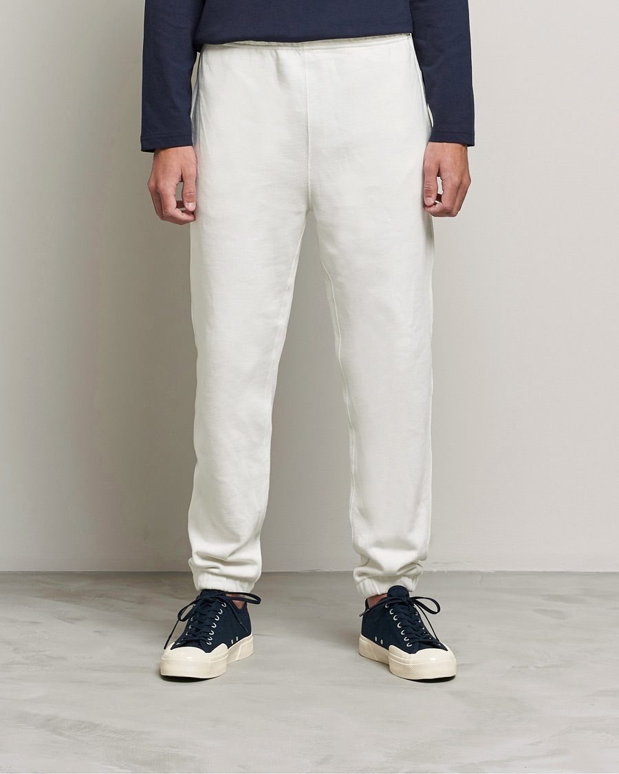 Polo Ralph Lauren Vintage Fleece Sweatpants Deckwash White at 