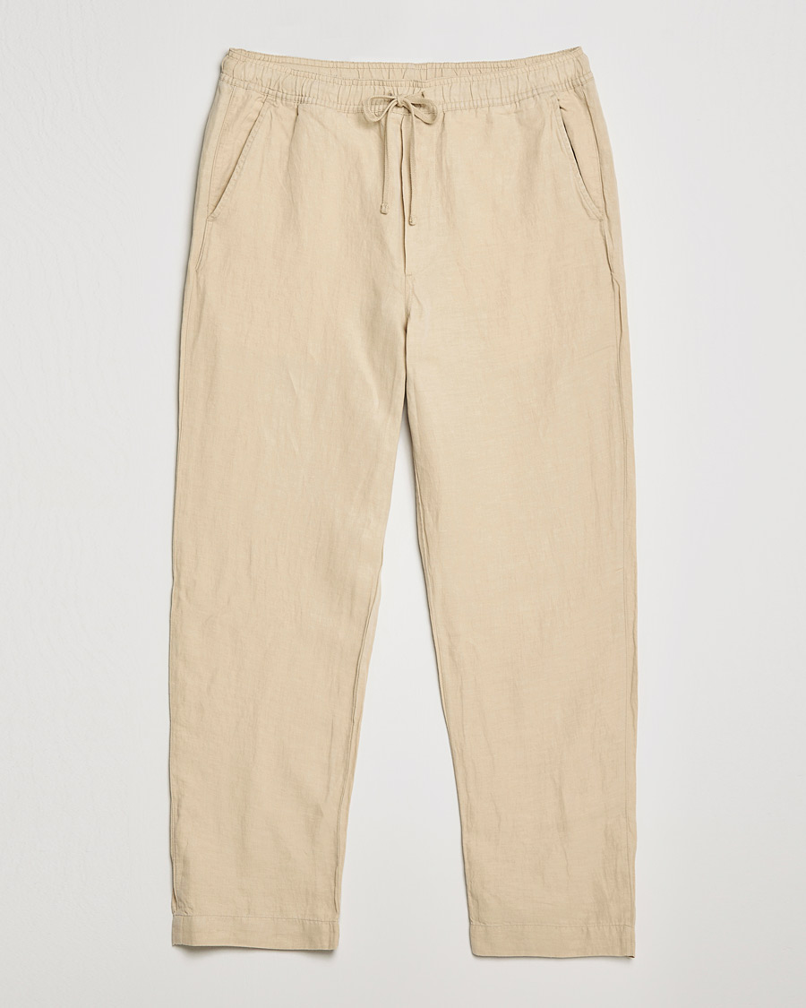 Ralph Lauren Men's Silk-linen Burma Trousers In Lt Cream | ModeSens