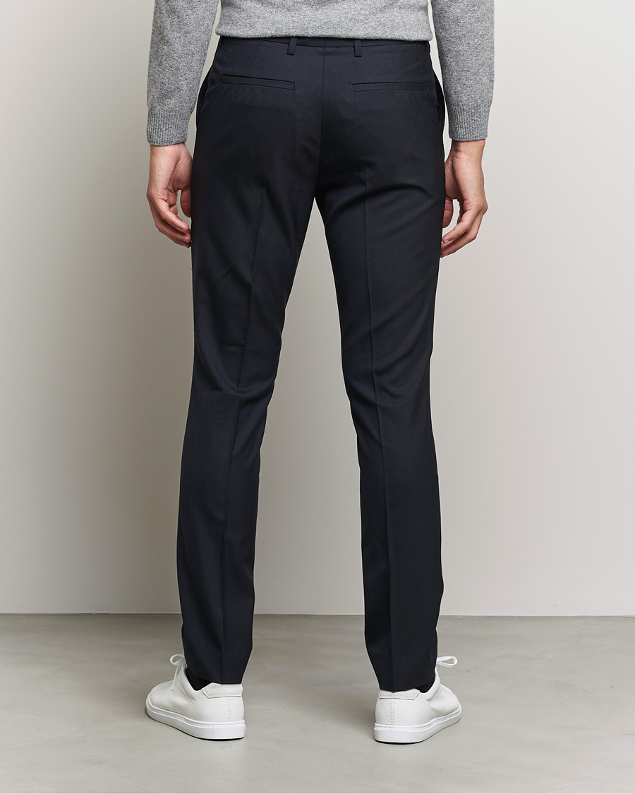 Filippa K Relaxed Terry Wool Trousers Black at
