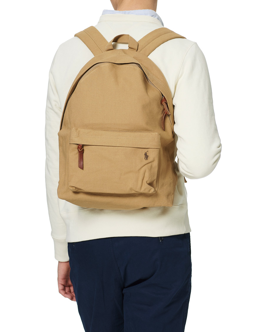 Polo ralph shop lauren canvas backpack