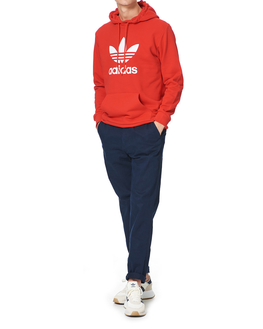 Adidas premium hot sale trefoil hoodie