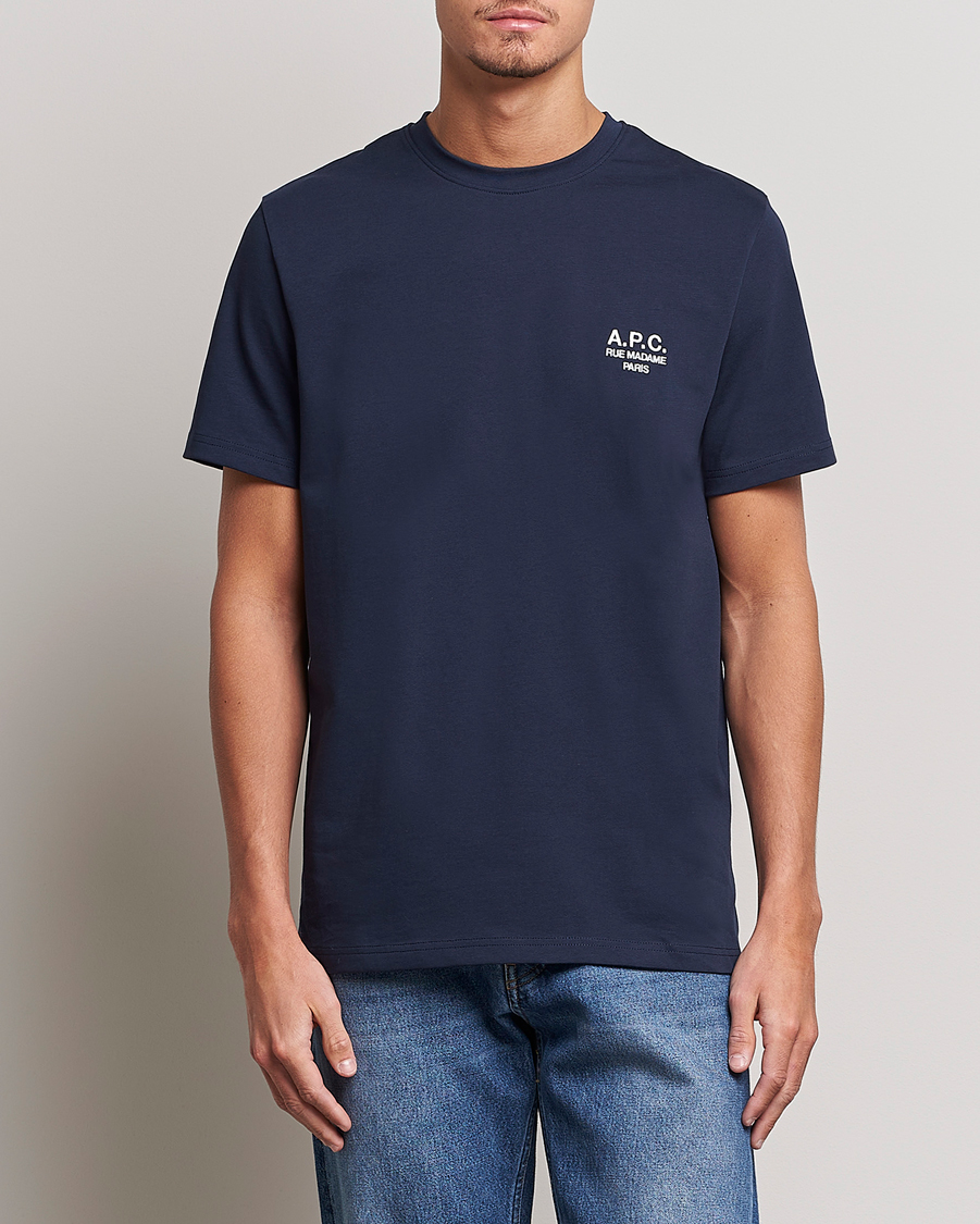 Sale A.P.C. Raymond Crewneck T-Shirt