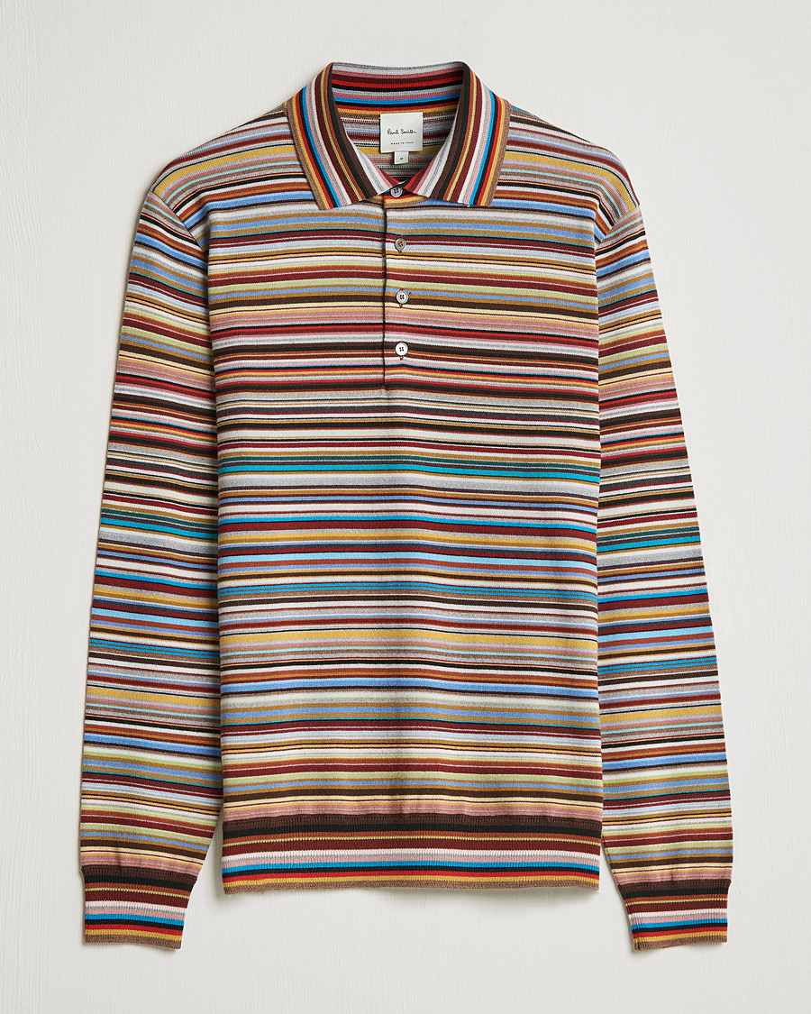 Paul smith shop striped polo shirt