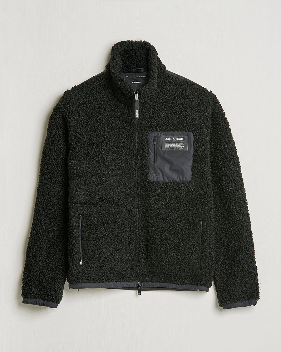 Axel Arigato Billie Fleece Jacket Black at CareOfCarl