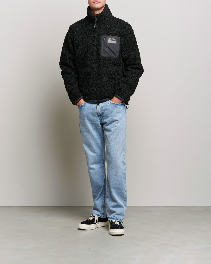 Axel Arigato Billie Fleece Jacket Black at CareOfCarl