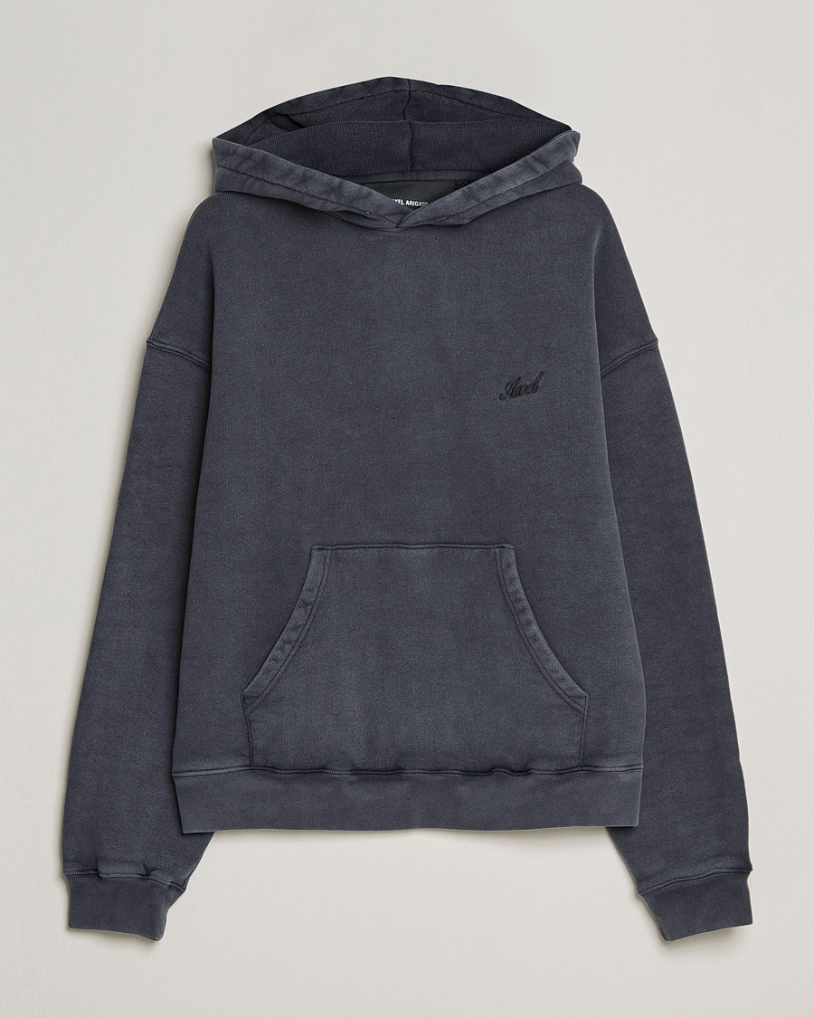 Axel Arigato Relay Hoodie Washed Black at CareOfCarl