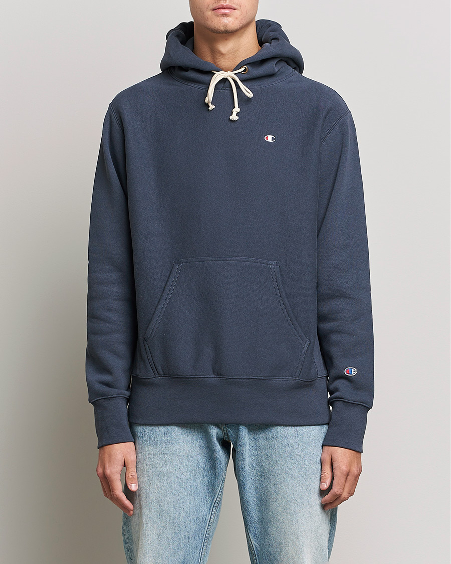 Champion reverse weave sweatshirt navy hotsell