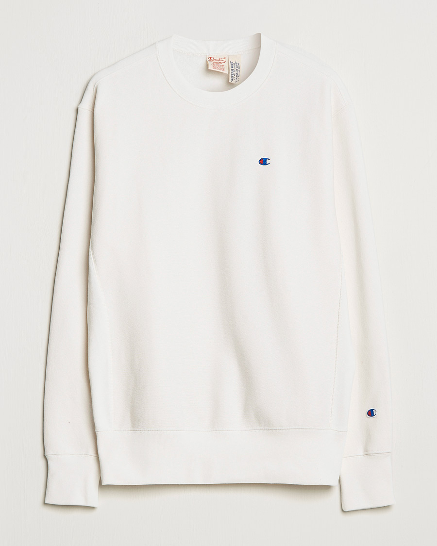 Champion sweater mens white sneakers best sale