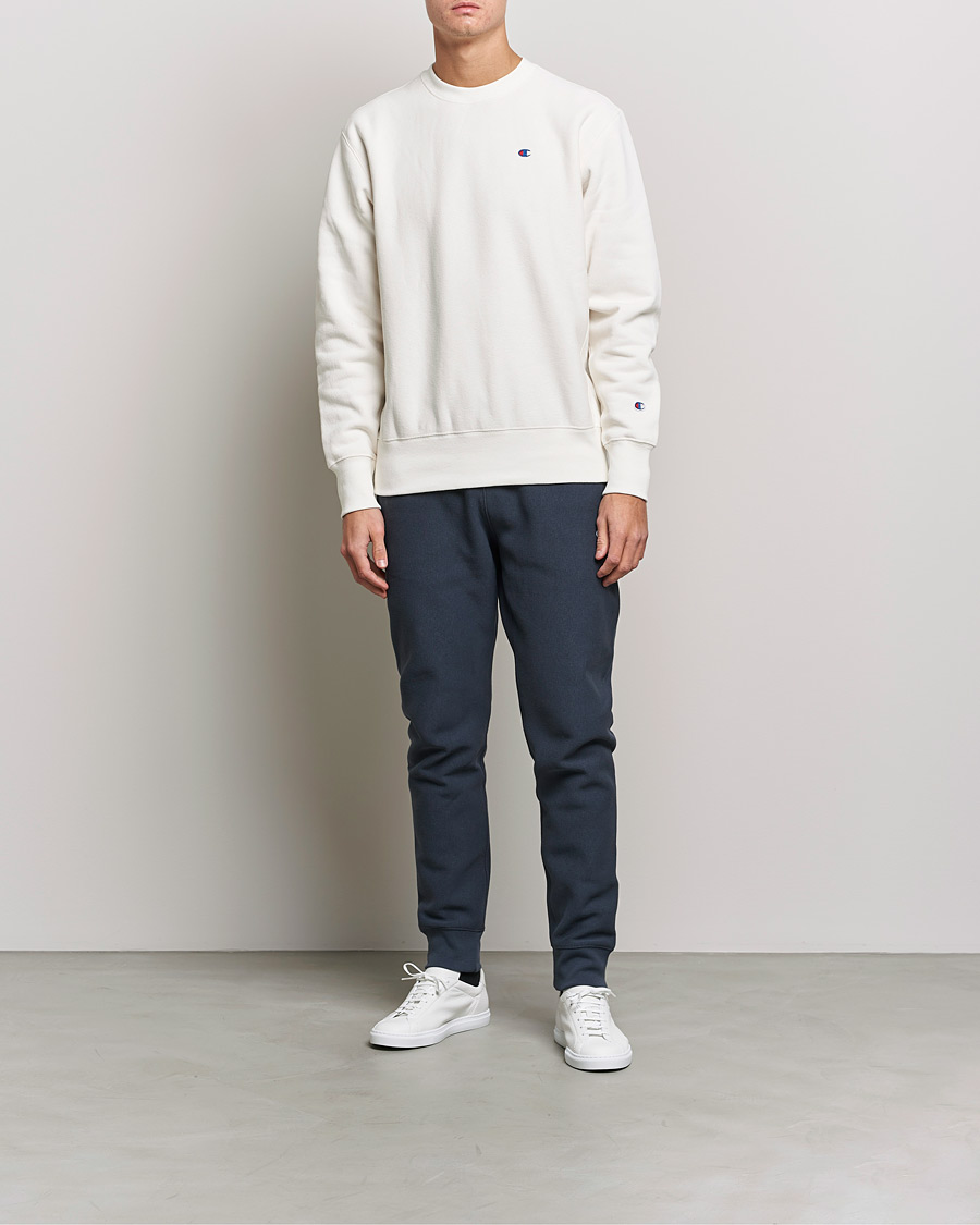 Champion sweater mens white opiniones best sale