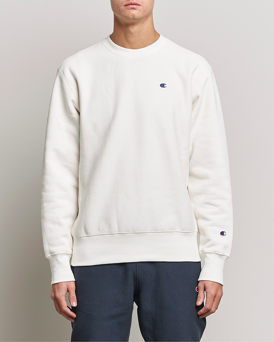 Champion hot sale pullover white