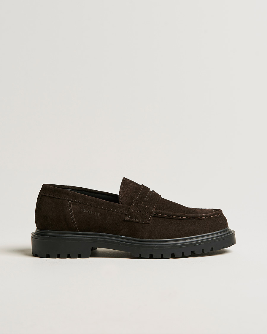 gant suede loafers