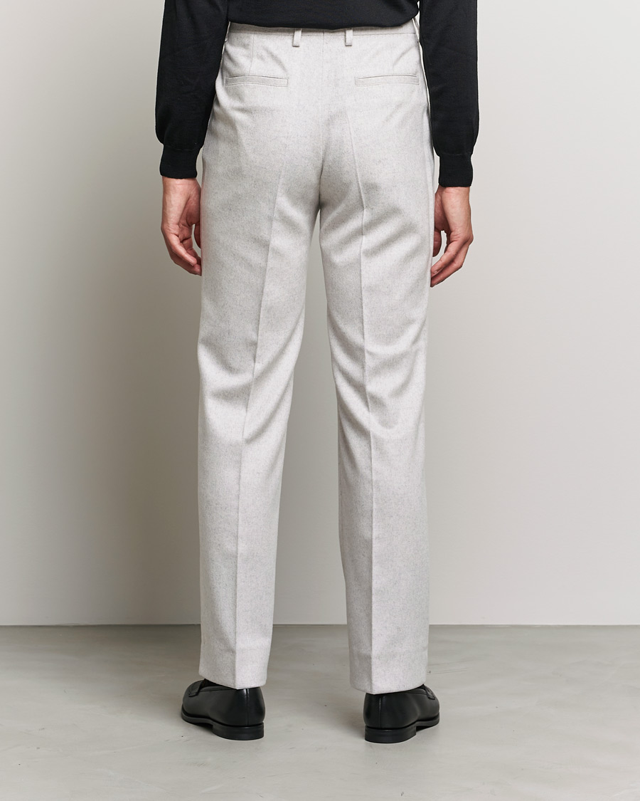 Olney Classic Fit Flannel Trousers