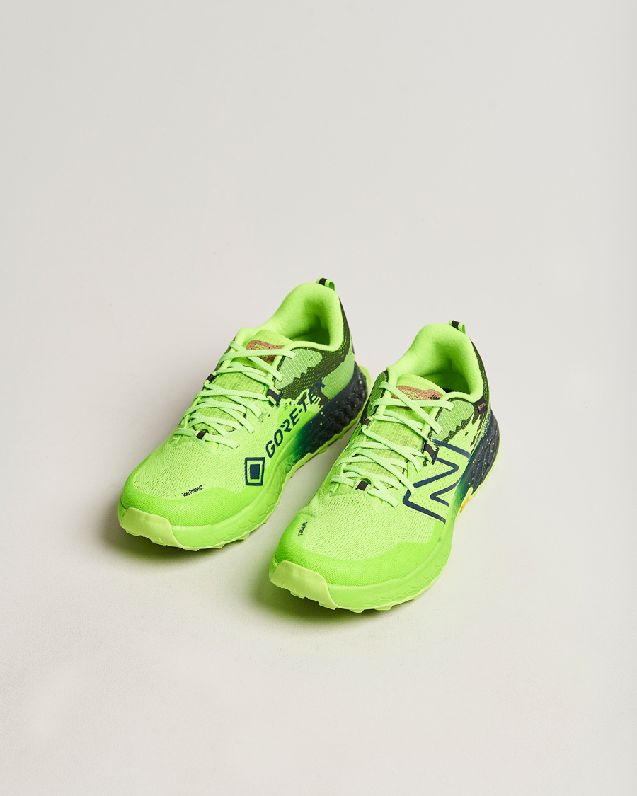 Green new balance running on sale shoes