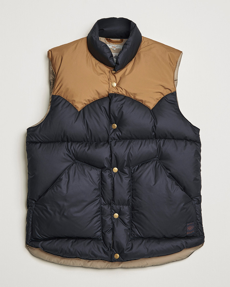 Nudie Jeans Kirk Puffer Vest Navy at CareOfCarl.com