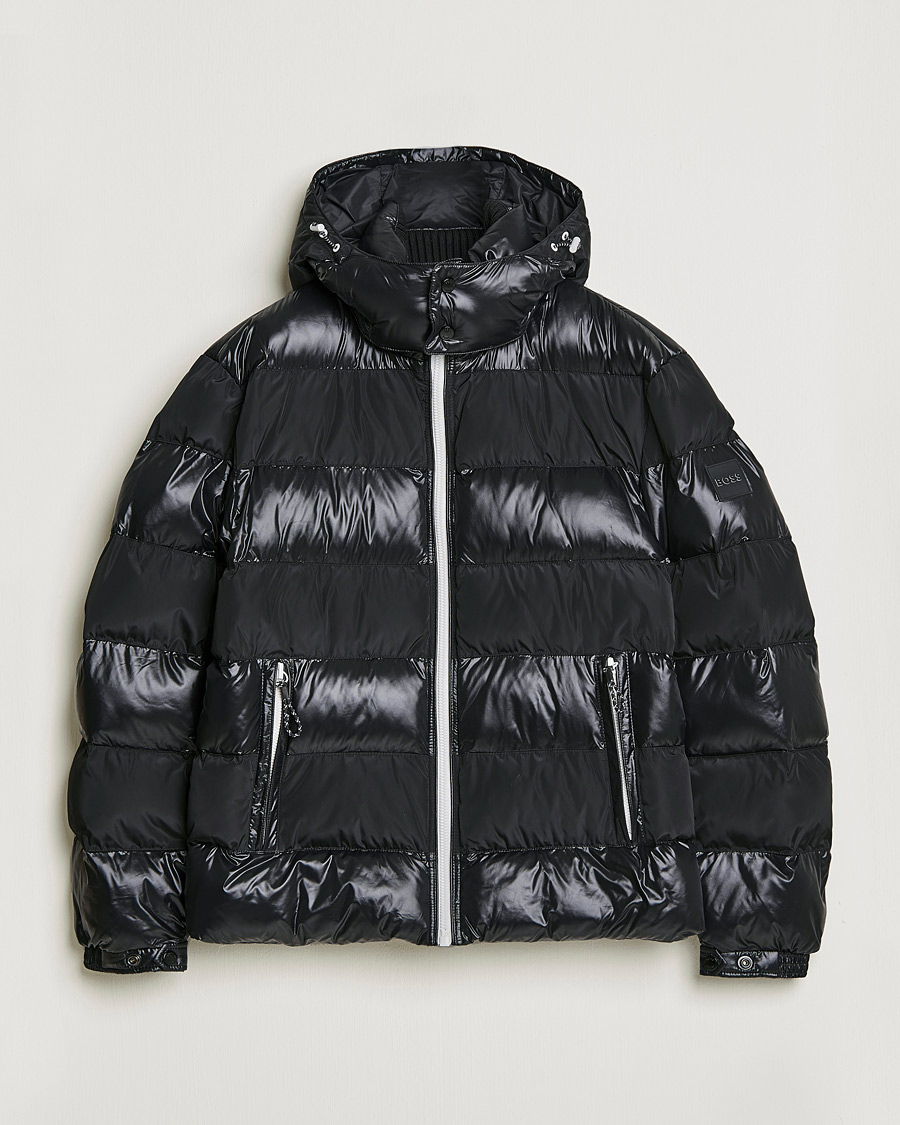 Mens glossy puffer on sale jacket