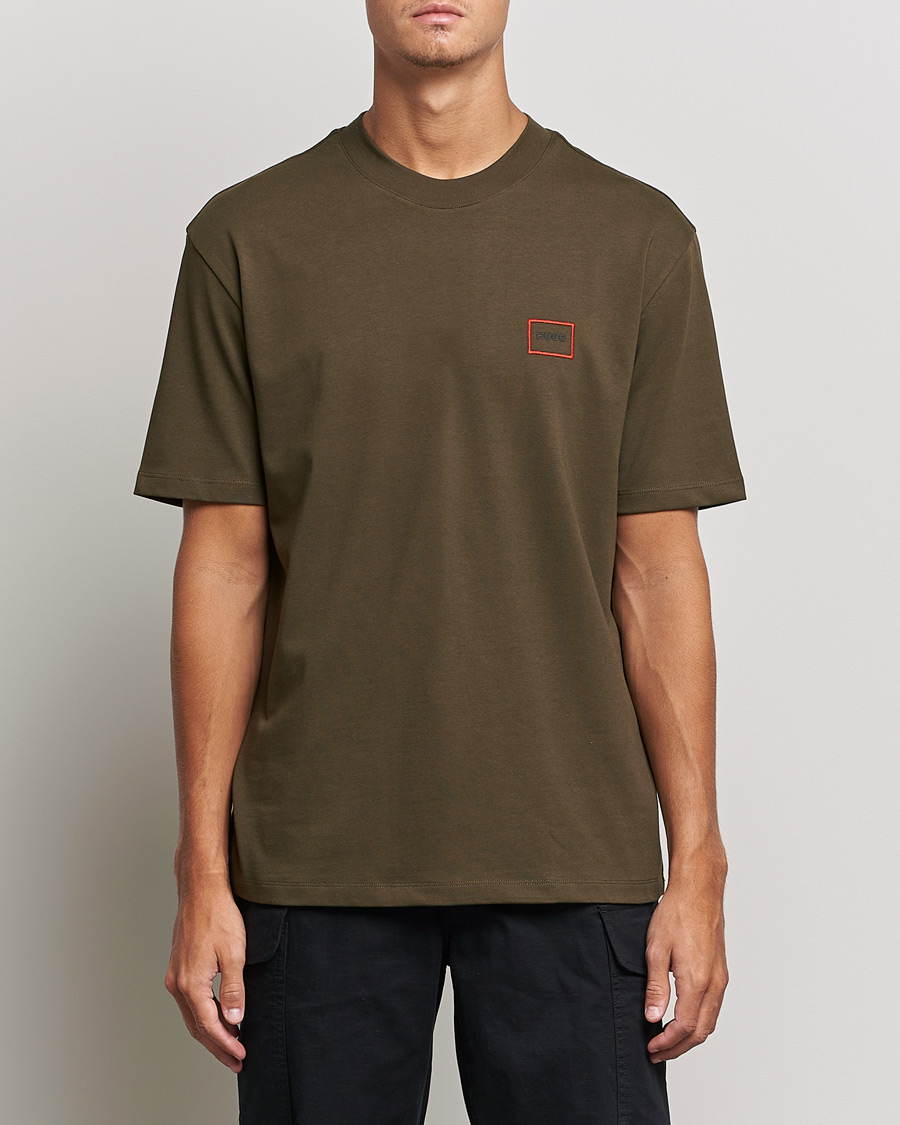 Polo Ralph Lauren Washed Crew Neck Pocket Tee Army Olive at CareOfCarl.com