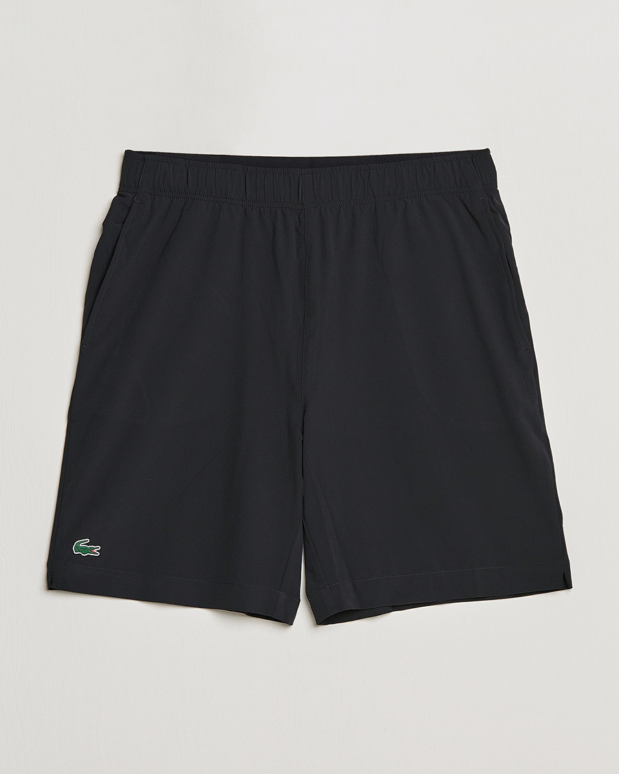 Black sales lacoste shorts