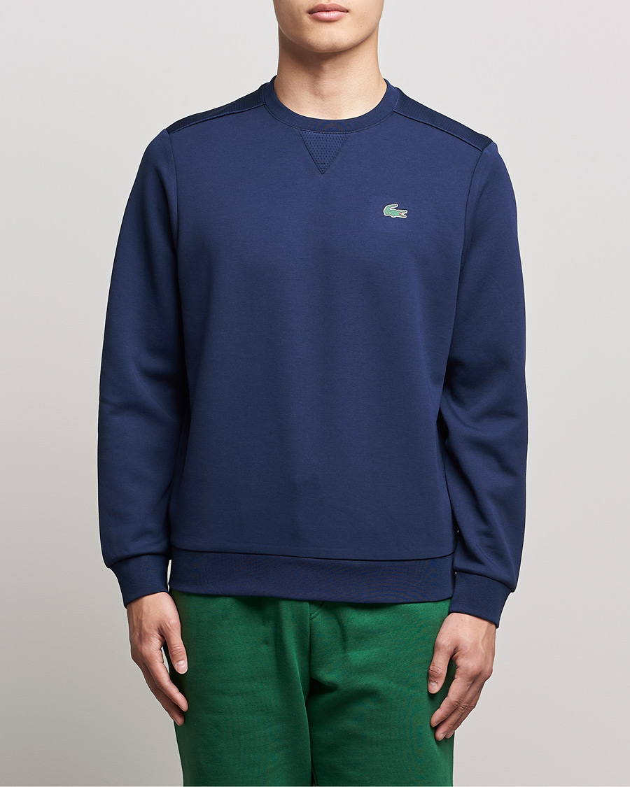 Lacoste Sport Performance Sweatshirt Navy Blue at CareOfCarl