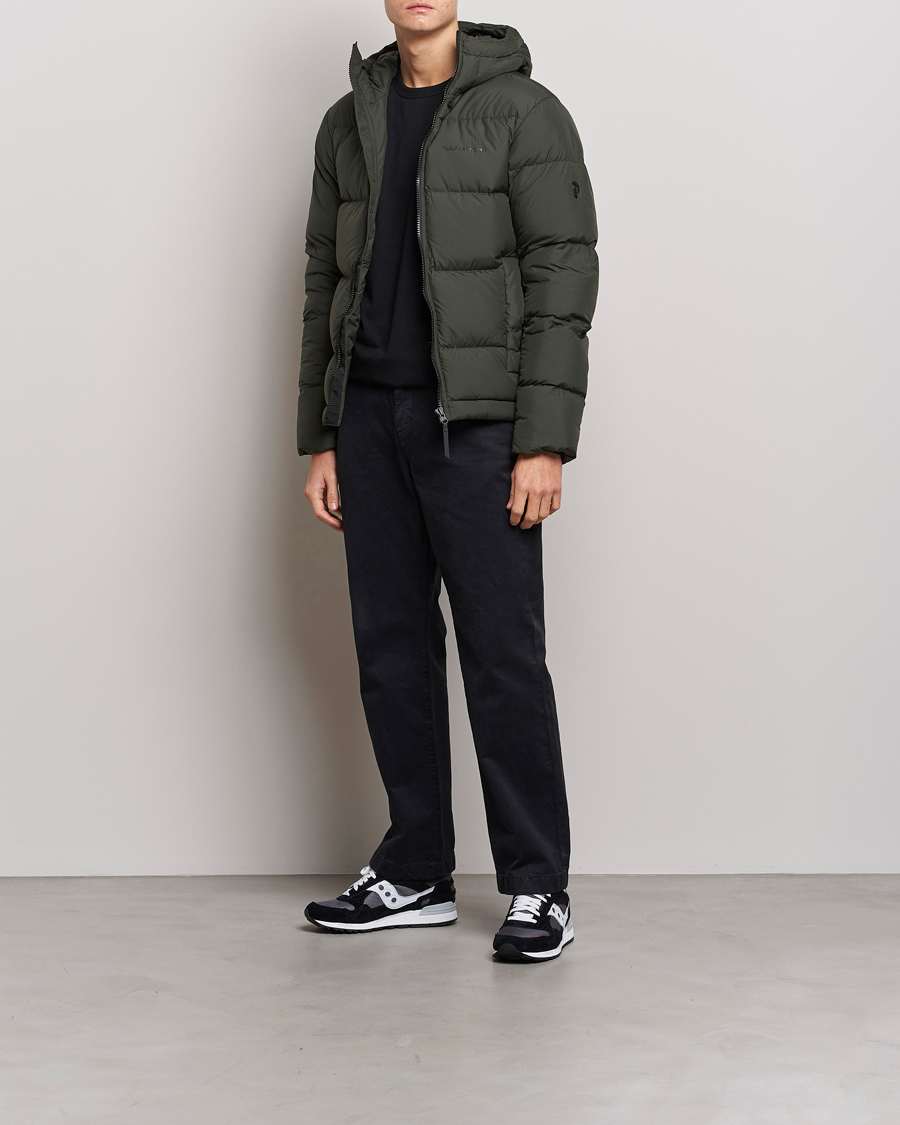 Olive down outlet jacket