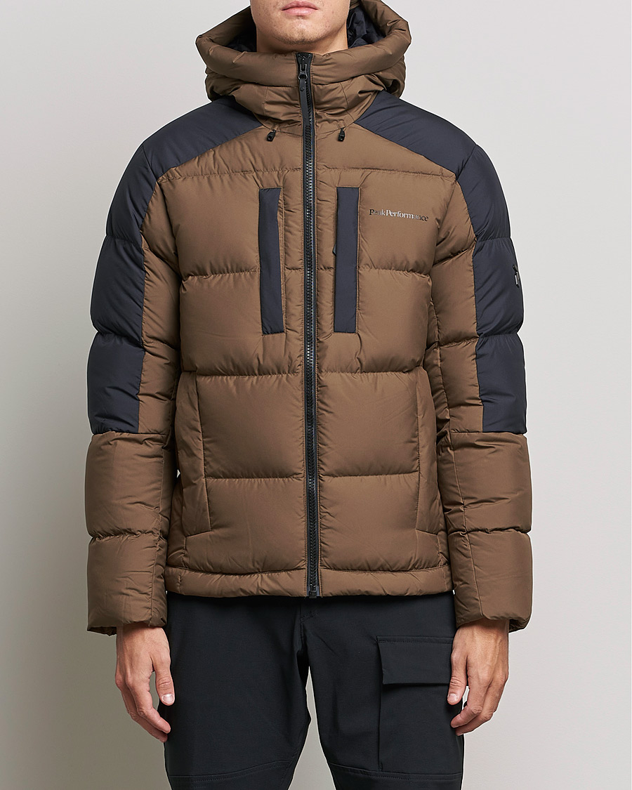 Peak Performance Rivel Down Seasonal Hooded Jacket Woody Black at