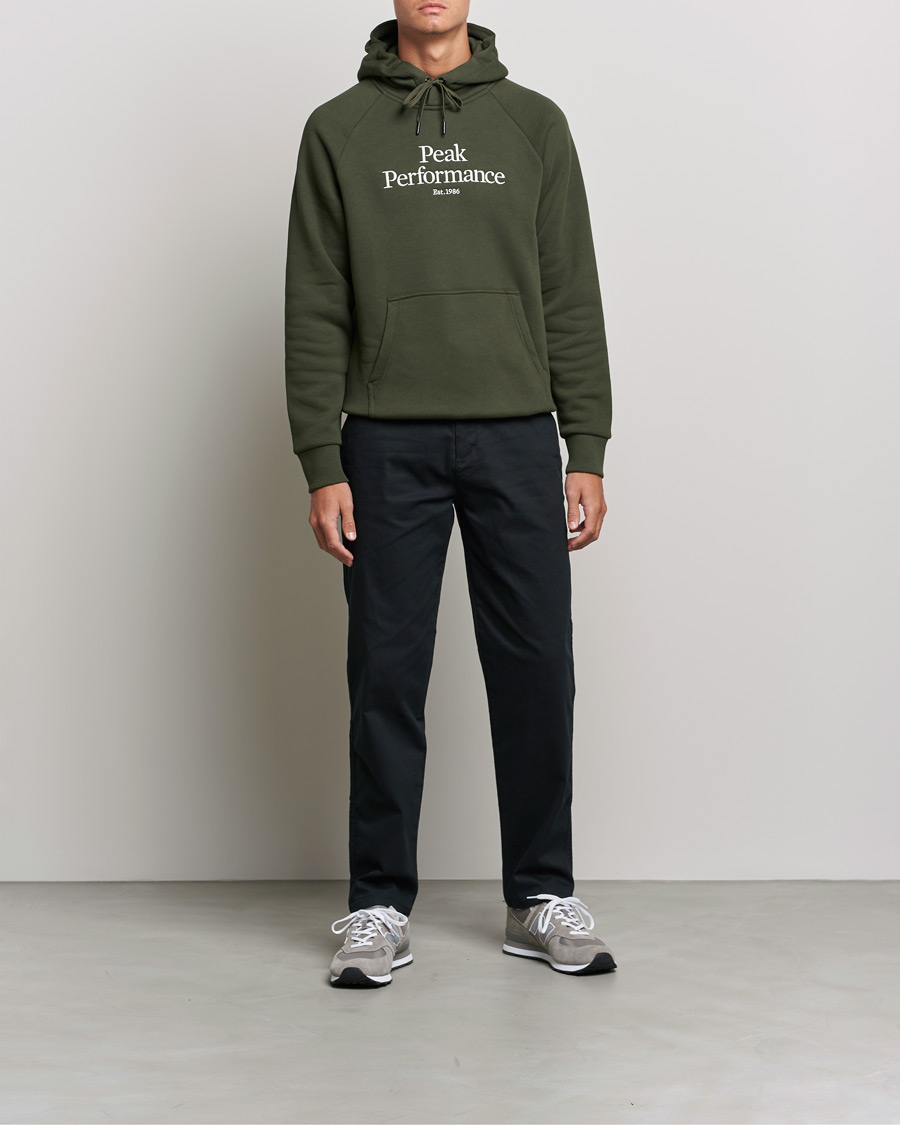 Peak performance store green hoodie