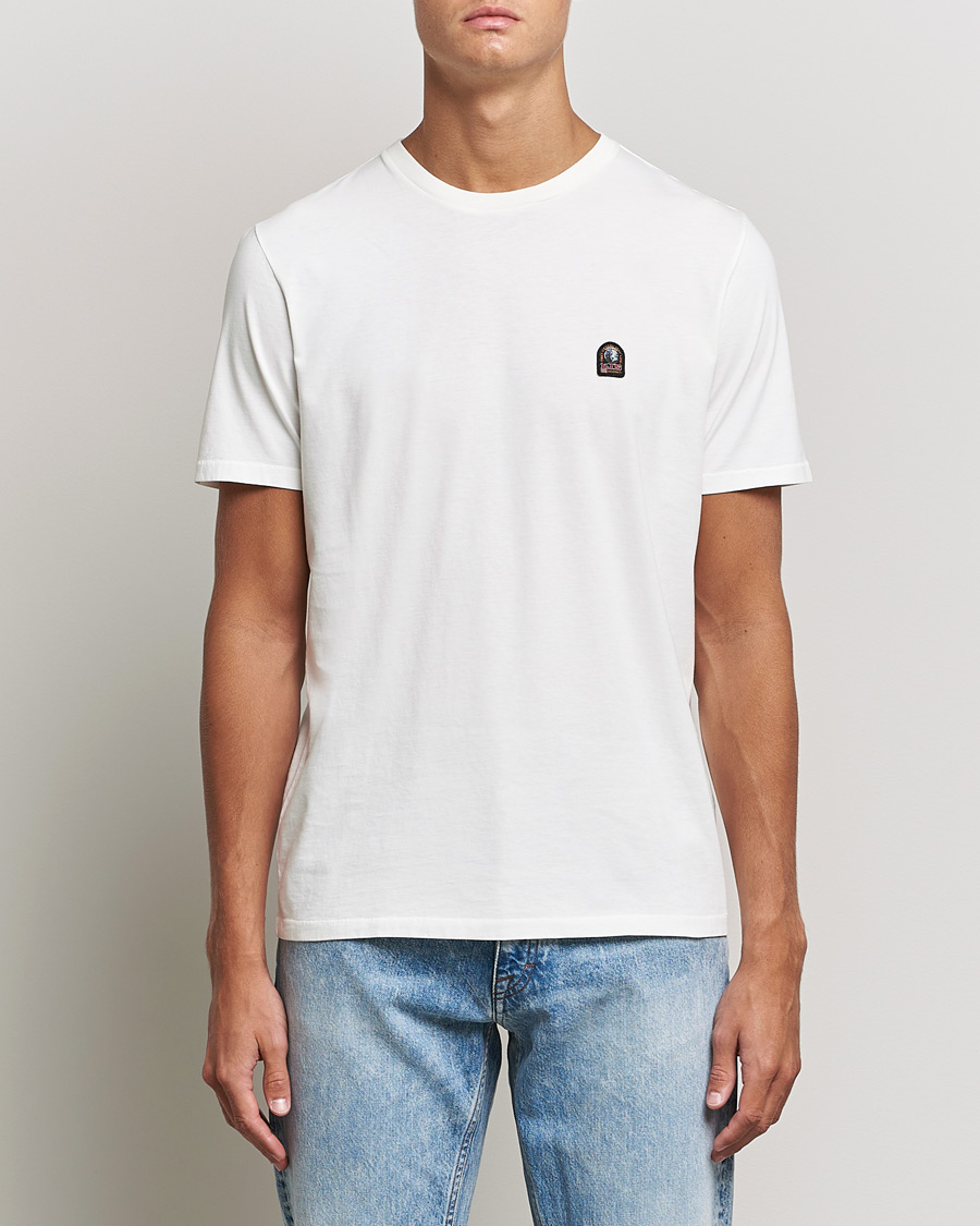 Parajumpers Basic Cotton Tee Off White at CareOfCarl.com