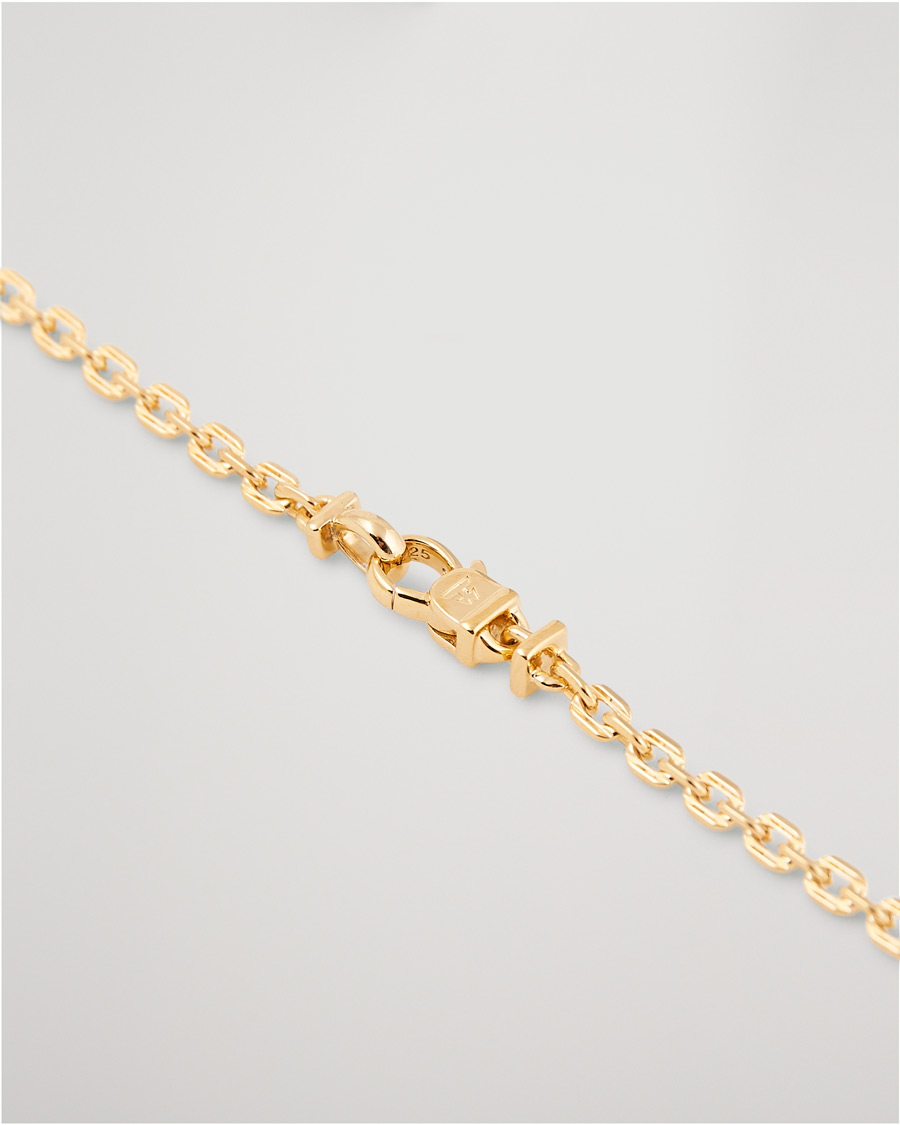 Tom Wood Anker Chain Necklace Gold at CareOfCarl.com