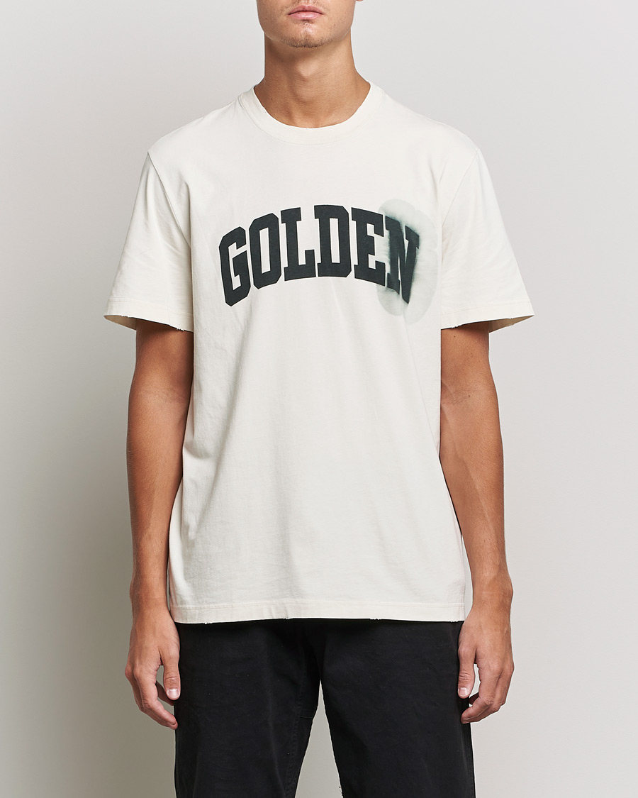 GOLDEN GOOSE DELUXE BRAND 白 半袖 Tシャツ-