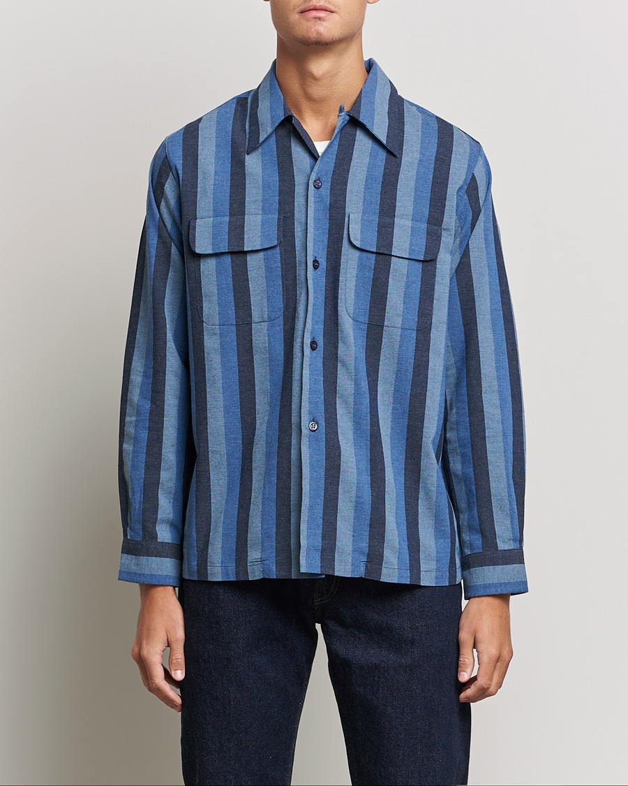 Levi's Vintage Clothing Sportswear Shirt Tonal Blues at CareOfCarl.com